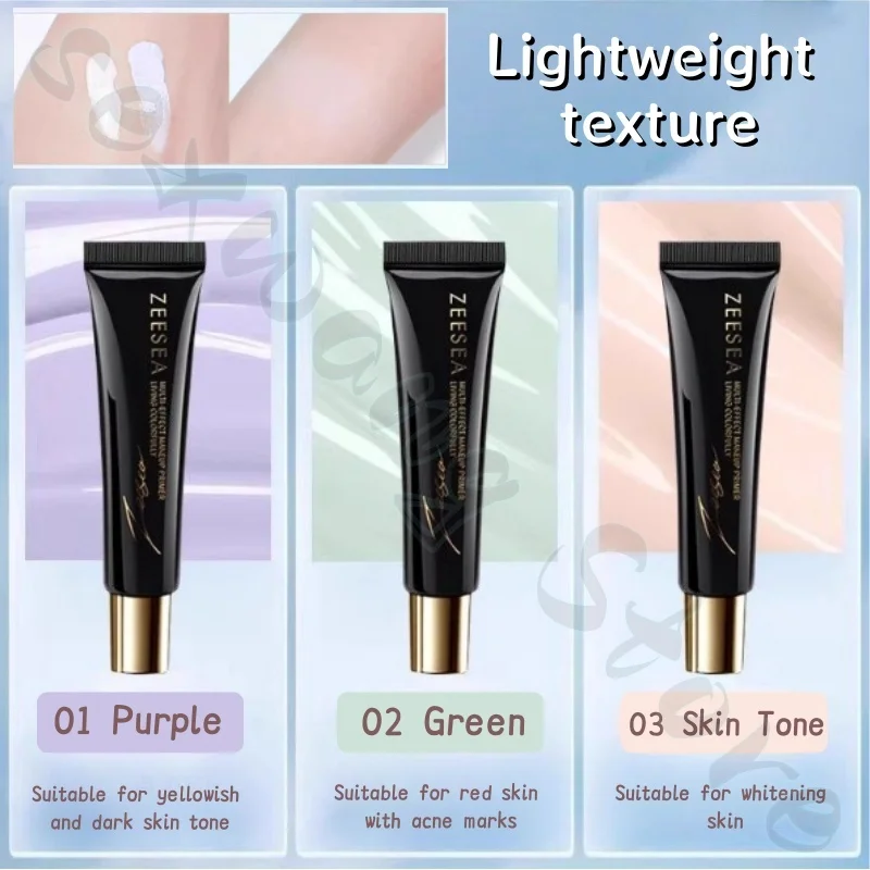 ZEESEA isolatiecrème voor mannen en vrouwen, pre-make-up, niet-cosmetische crème, multi-effectcombinatie, gelijkmatige huidskleur om de doffe huid te verbeteren
