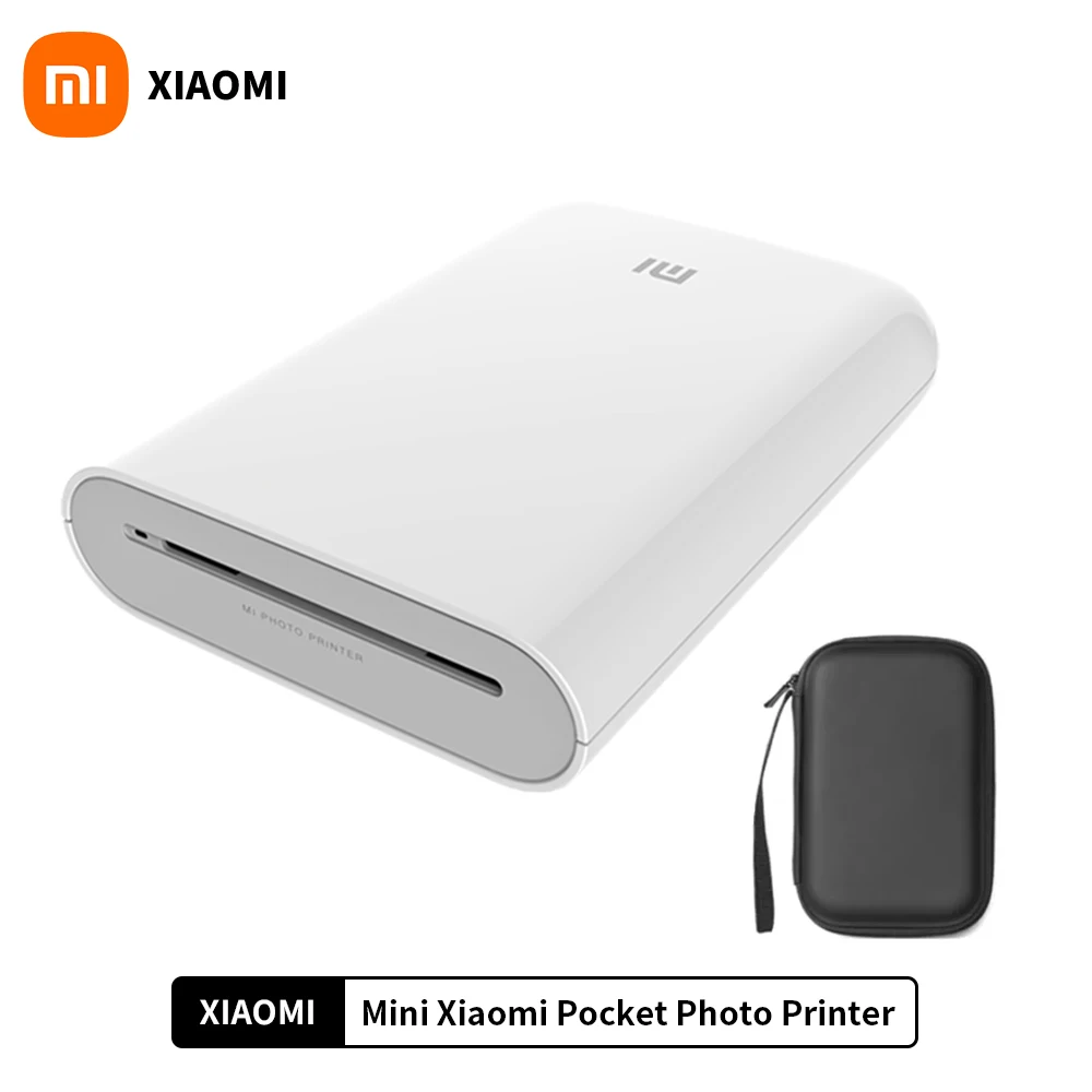 Xiaomi AR Printer 300dpi Portable Photo Mini Pocket With DIY Share 500mAh Picture Printer Pocket Printer Work With Mihome APP