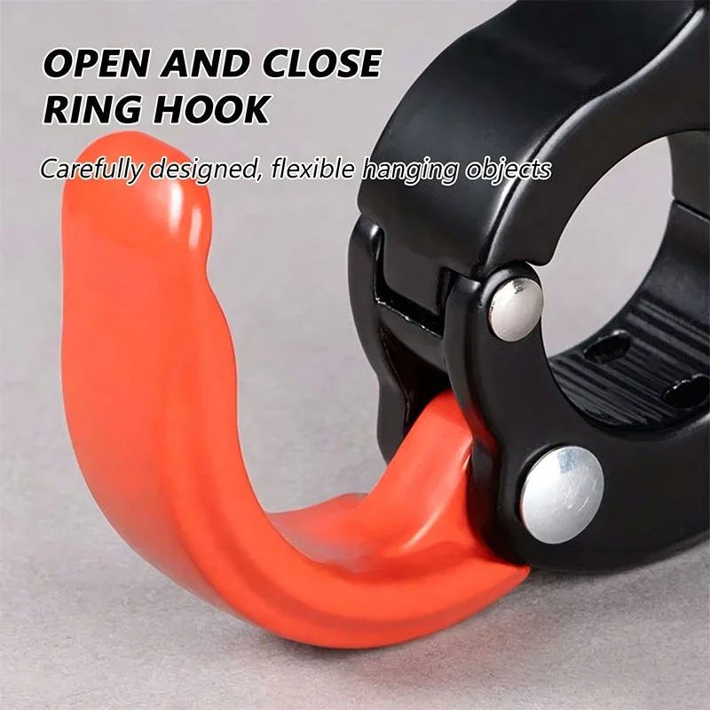 Aluminum Hanger Hook Helmet Hook Replaceable Bikes Hanging Bag Hook Multi-function Motorcycle Hook Easy to Install