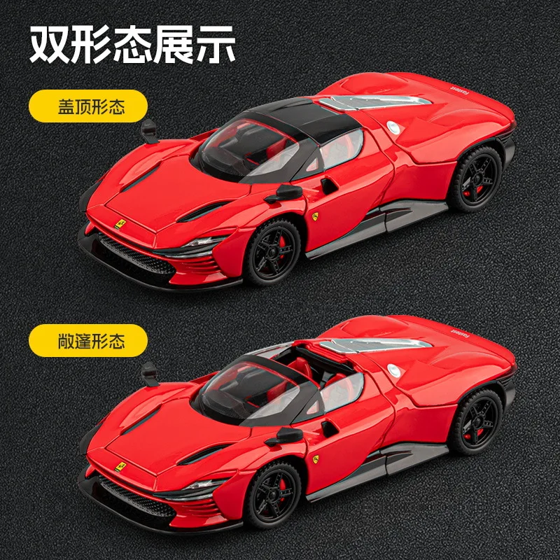 1:32 SP3 Legering Diecast Automodel Speelgoed Simulatie Limousine Trek Geluid Licht Geavanceerd Decoratief Speelgoed voor Jongen