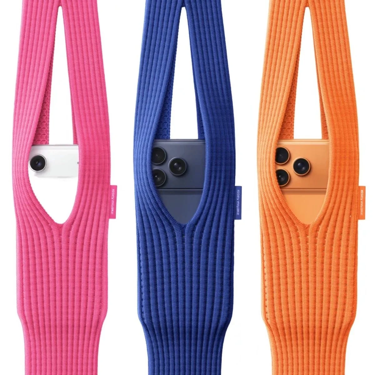 Вязаная сумка через плечо для устройств Apple, рождественская сумка для любителей домашних животных для iPhone iPad, чулок, подарок с зимним техническим аксессуаром