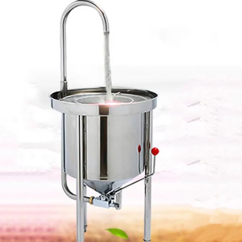 Fully automatic stainless steel 25kg 50KG 100kg large hydraulic rice washing machine