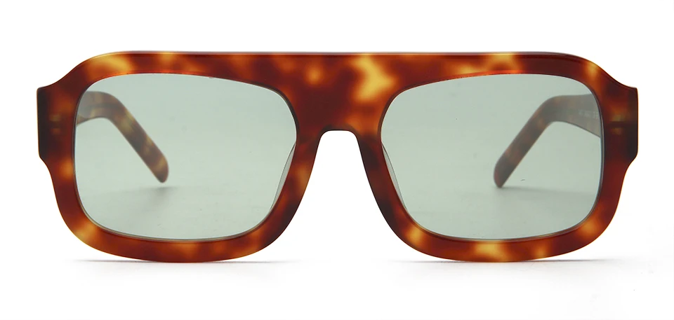 VEH Marke Design Acetat Große Vintage Pilot Sonnenbrille Männer Übergroßen Rahmen Quadrat Sonnenbrille Für Frauen Sonnenbrillen Weibliche UV400 – Detail 6