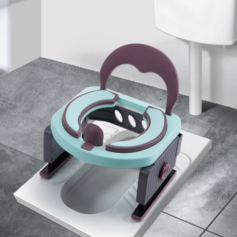 Modern Children's squatting toilet squattingtoilet changed totoilet squatting pit baby toilet household auxiliary device home