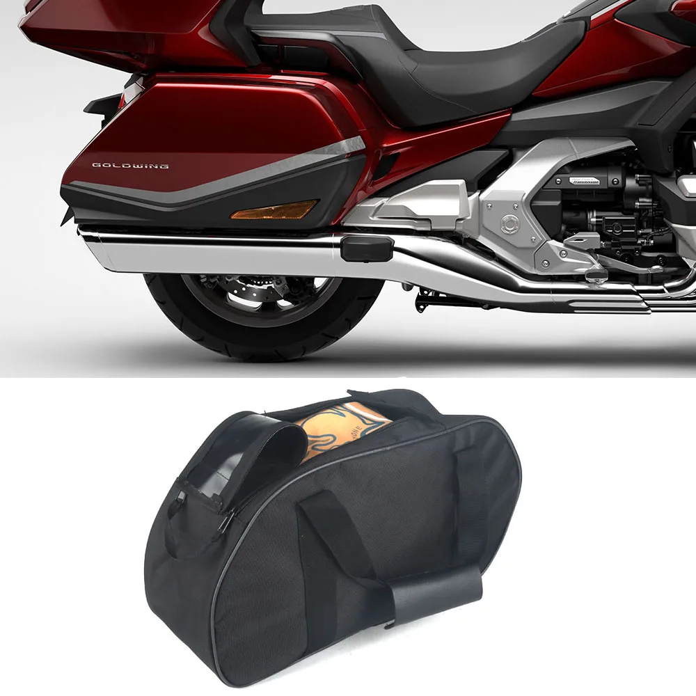 New Motorcycle Luggage Bag Saddlebag Inner Bags Side Case Liner For Honda Goldwing 1800 F6B GL1800 2018 2019 2020 2021 2022+UP