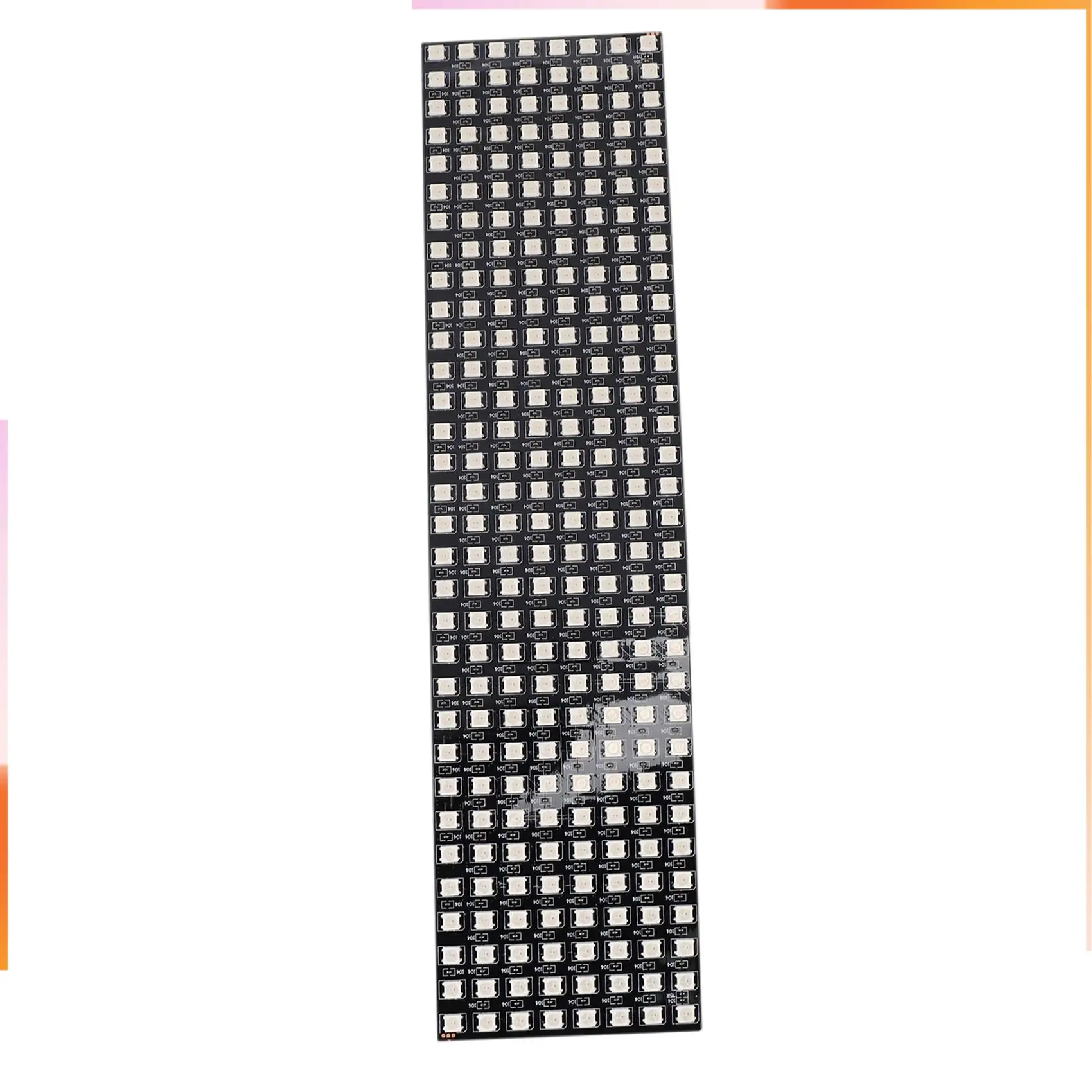 لوحة مصفوفة LED A92Z 4X، WS2812B RGB 832 بكسل شاشة عرض LED رقمية مرنة قابلة للعنونة بشكل فردي