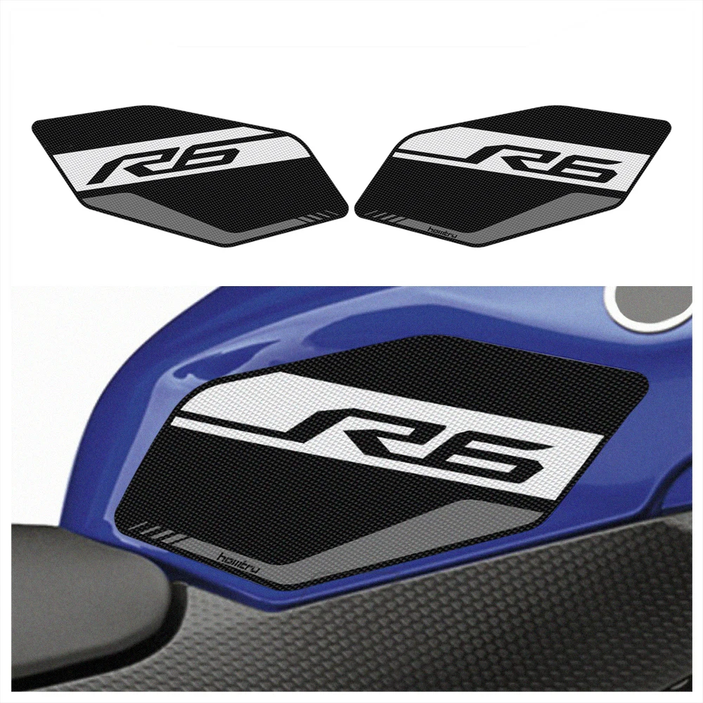 

For Yamaha YZF R6 2008-2016 Motorcycle Accessorie Side Tank Pad Protection Knee Grip Mats