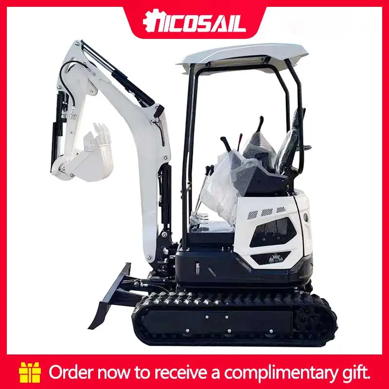 

Hot Sale Flexible Mini 1.8ton Crawler Excavator - For Industrial Construction, Ranch & Small Farm Use