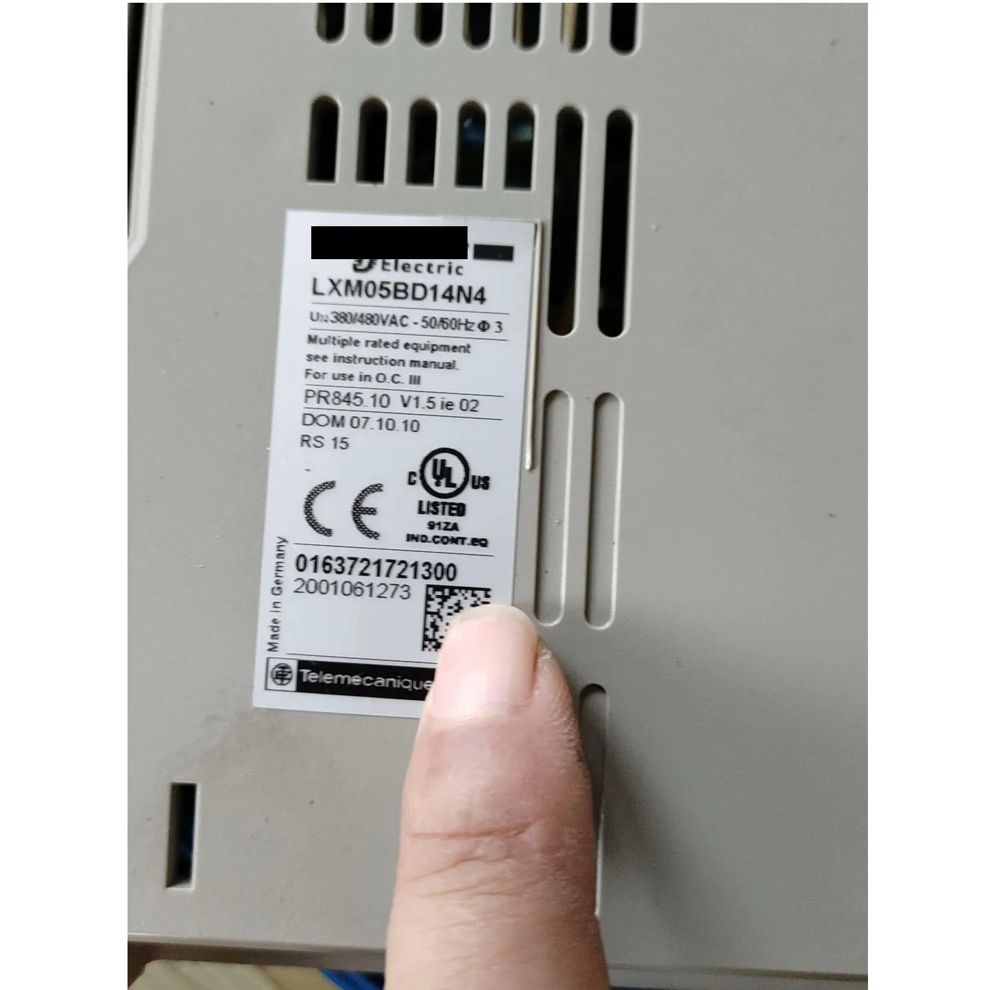 Servo Drive LXM05BD14N4 Com garantia