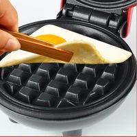 Eggette Machine Pan Breakfast Waffle Molds Mini Waffle Pot Egg Cake Oven Mini Electric Waffles Maker Bubble Egg Cake Oven 4