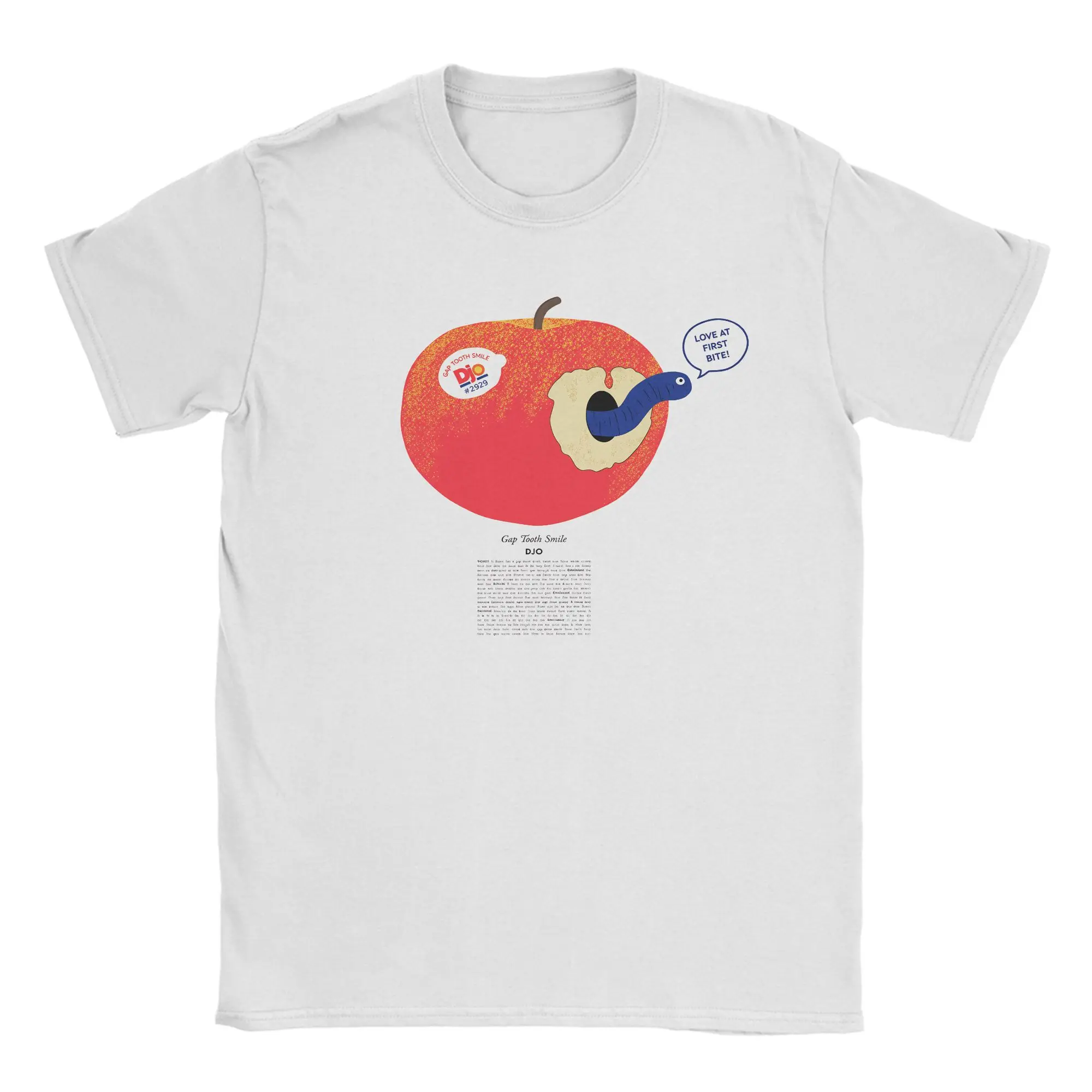 Hipster Djo Apple T-Shirts Men Crew Neck Cotton T Shirt  Short Sleeve Tee Shirt 4XL 5XL 6XL Clothes