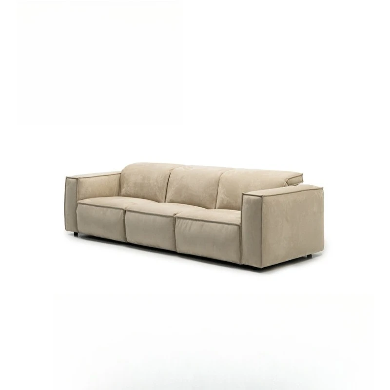 Minimal tofu block sofa living room fabric multi-function electric adjustable
