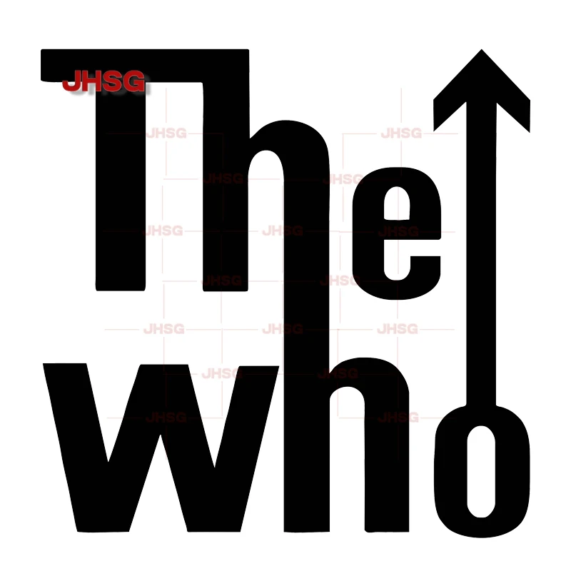 

The Who Vinyl Decal Laptop Car Window Bumper Exterior Decorative Accessories