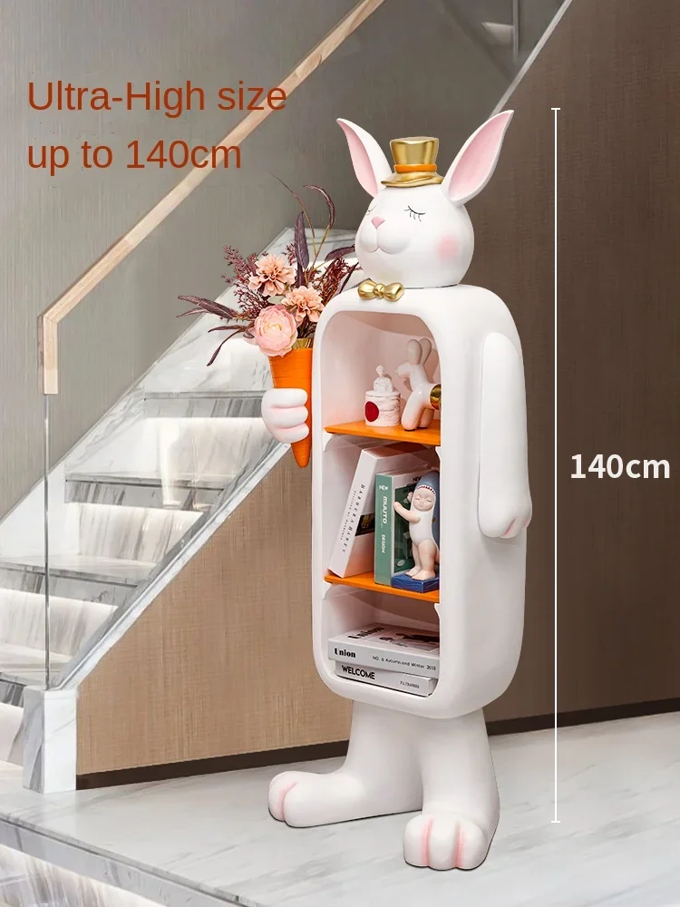 Creative Cartoon Multifunctional Shelf Floor Ornaments Gathering Bedroom Corner Cabinet Soft Home Decoration