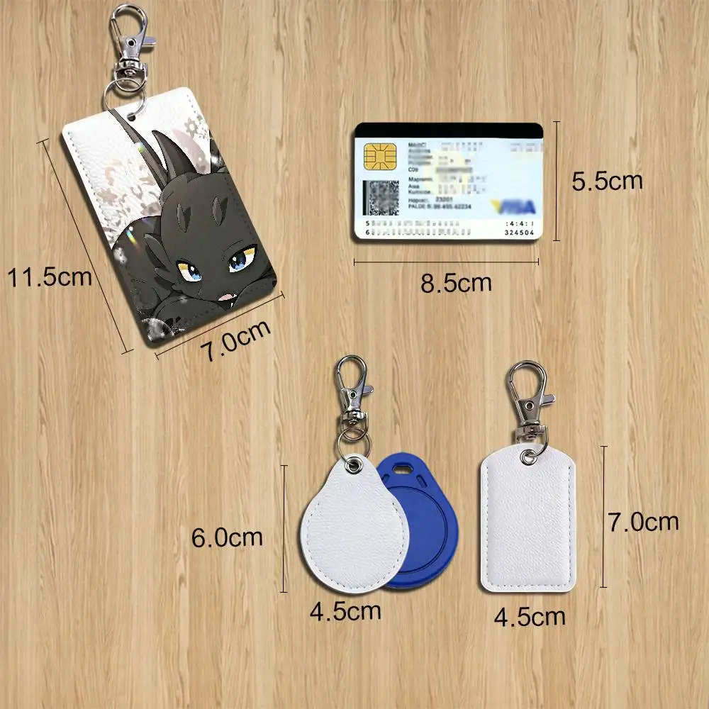 Cale Henituse TCF Raon Miru Holder For Bank Business Work Card Holder Student Card Case Bus Card Keychain - view 2