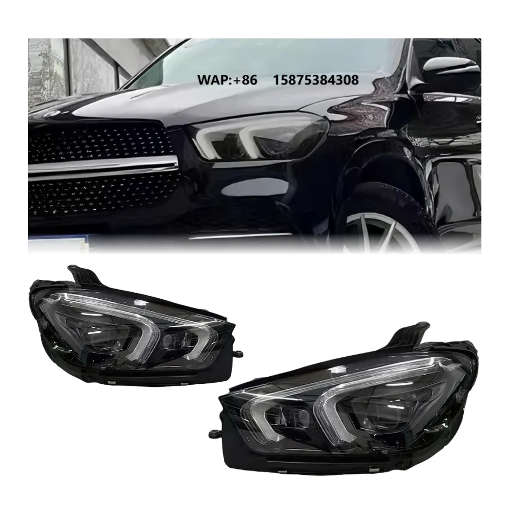 

GLE W167 Headlights 2015-2020 DRL LED Upgrade Turn Signal Head Lamp Modified Assembly Signal Auto Accessories for Benz