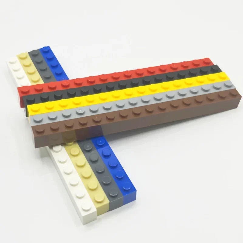 50PCS/Set 2465 Technology Building Blocks Parts Bulk 1 x 16 Dots Assembled Education Toys Model Small MOC Bricks DIY Accessories