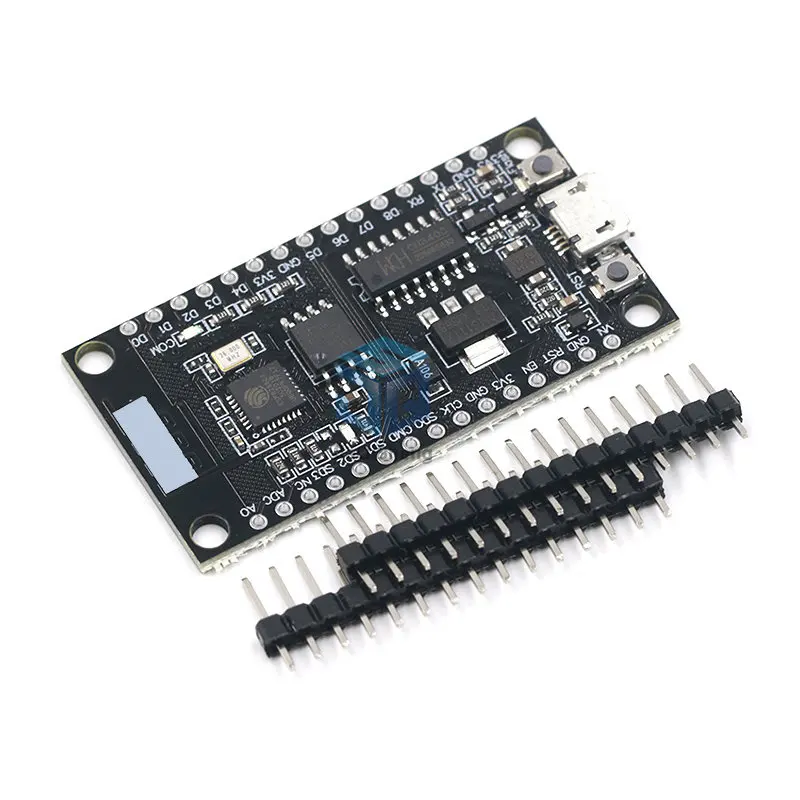 NodeMCU V3 Lua WIFI module integration of ESP8266 + extra memory 32M Flash, USB-serial CH340G