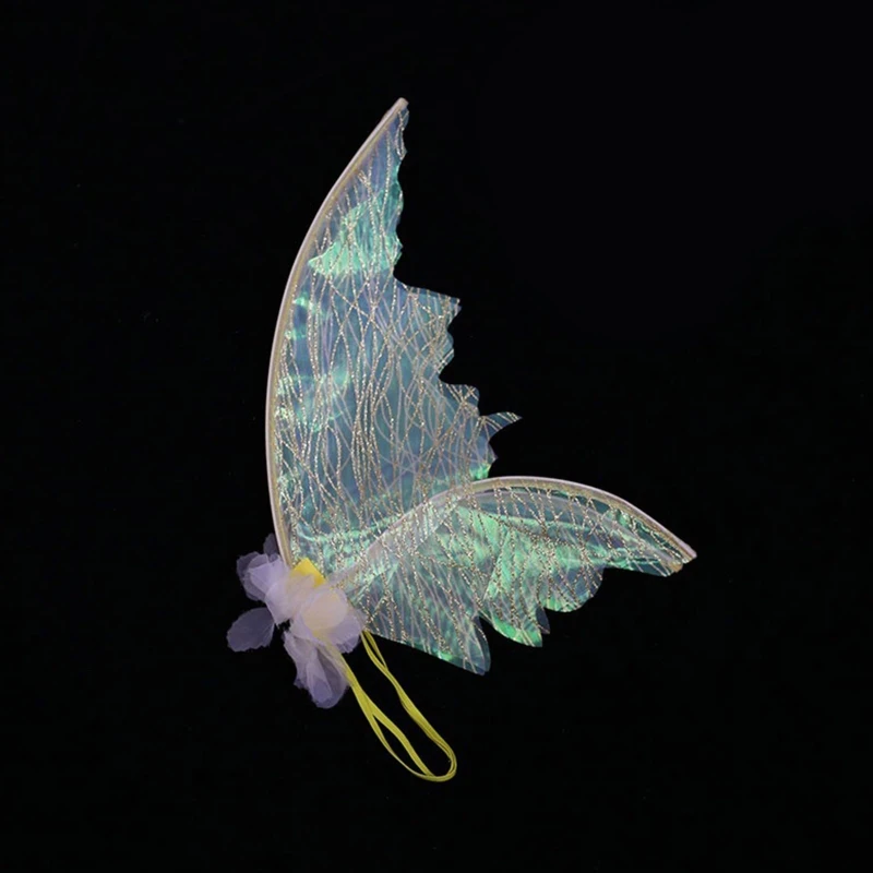 652F Fairy Princess Angel Wings For Women Girls Halloween Party Cosplay Costumes for Butterfly Wings Stage Performance Props