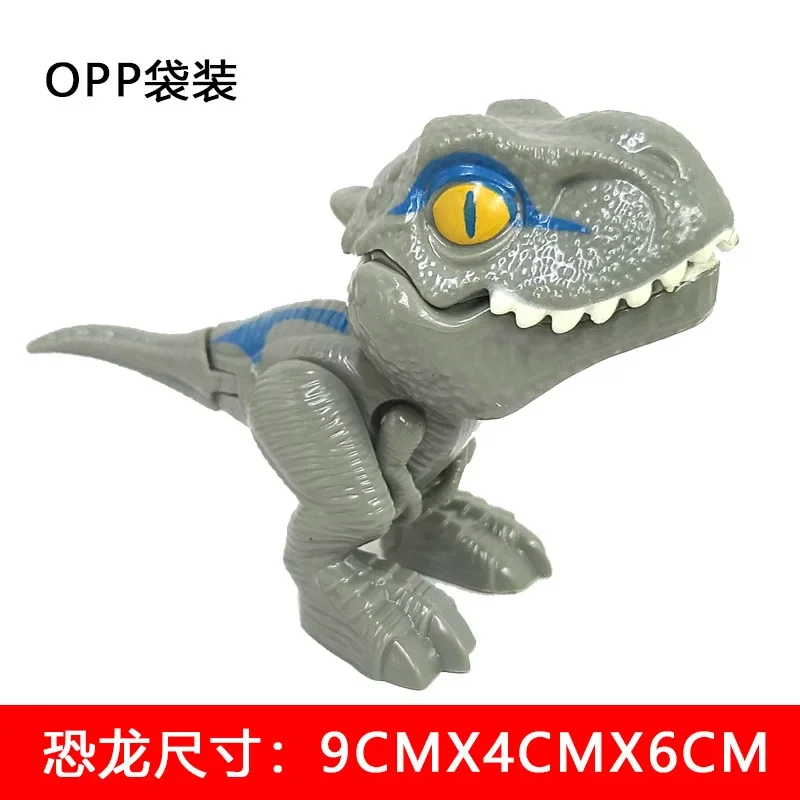 Jurassic Finger Dinosaurier Tyrannosaurus Modell Spielzeug für Kinder Finger Beißen Dinosaurier Bewegliche Gelenke Dinosaurier Spielzeug für Jungen Geschenk – Detail 5
