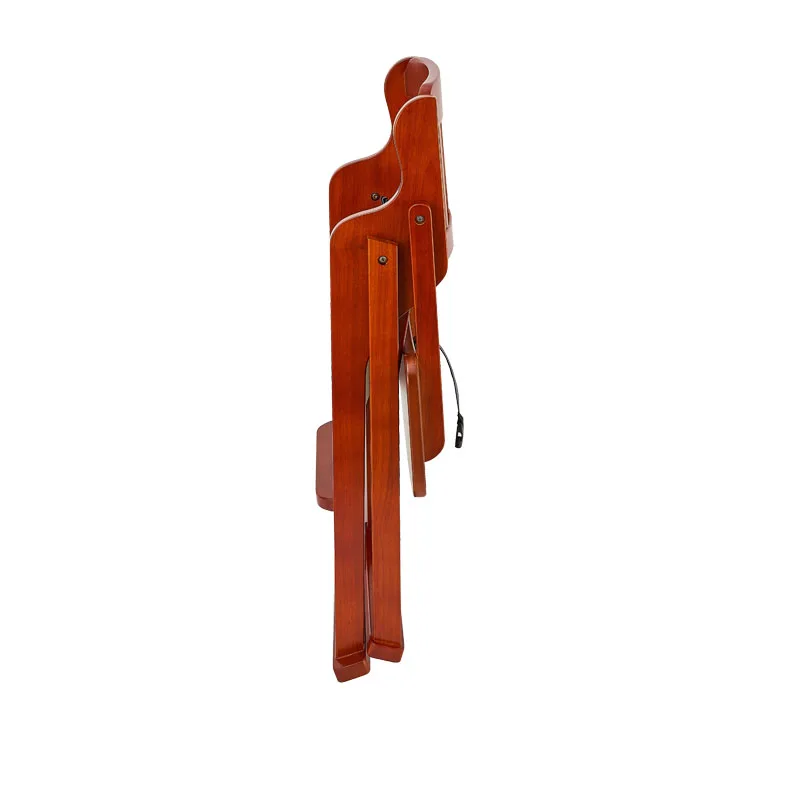 Modern Heavy-Duty Foldable Solid Wood Dining Chair High Backrest Safety Harness Easy Storage for Kids Feeding School Hotel Use