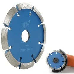 110 mm V-shaped diamond sintered saw blade thickness 7/8/10/15 mm grooved beveled edge grooving blade for concrete granite walls
