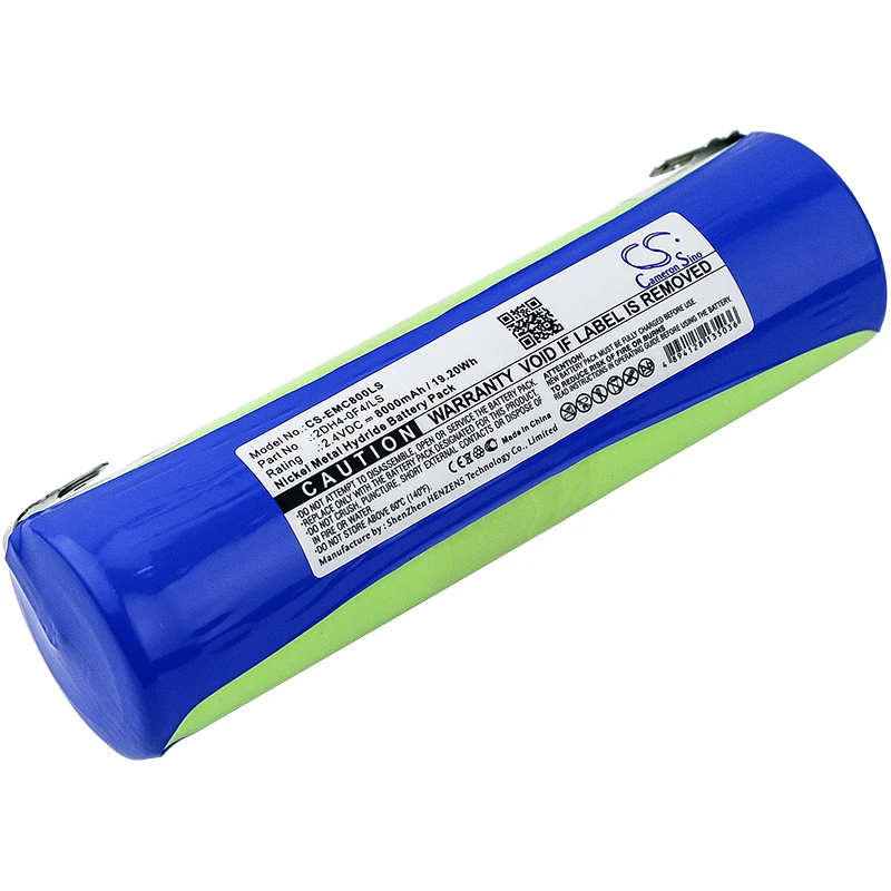 Batería de repuesto CS para Mackwell, YUASA, ONELUX, ORBIK B613, B613/24, B624, B824 PN: 8000mAh / 19.2Wh