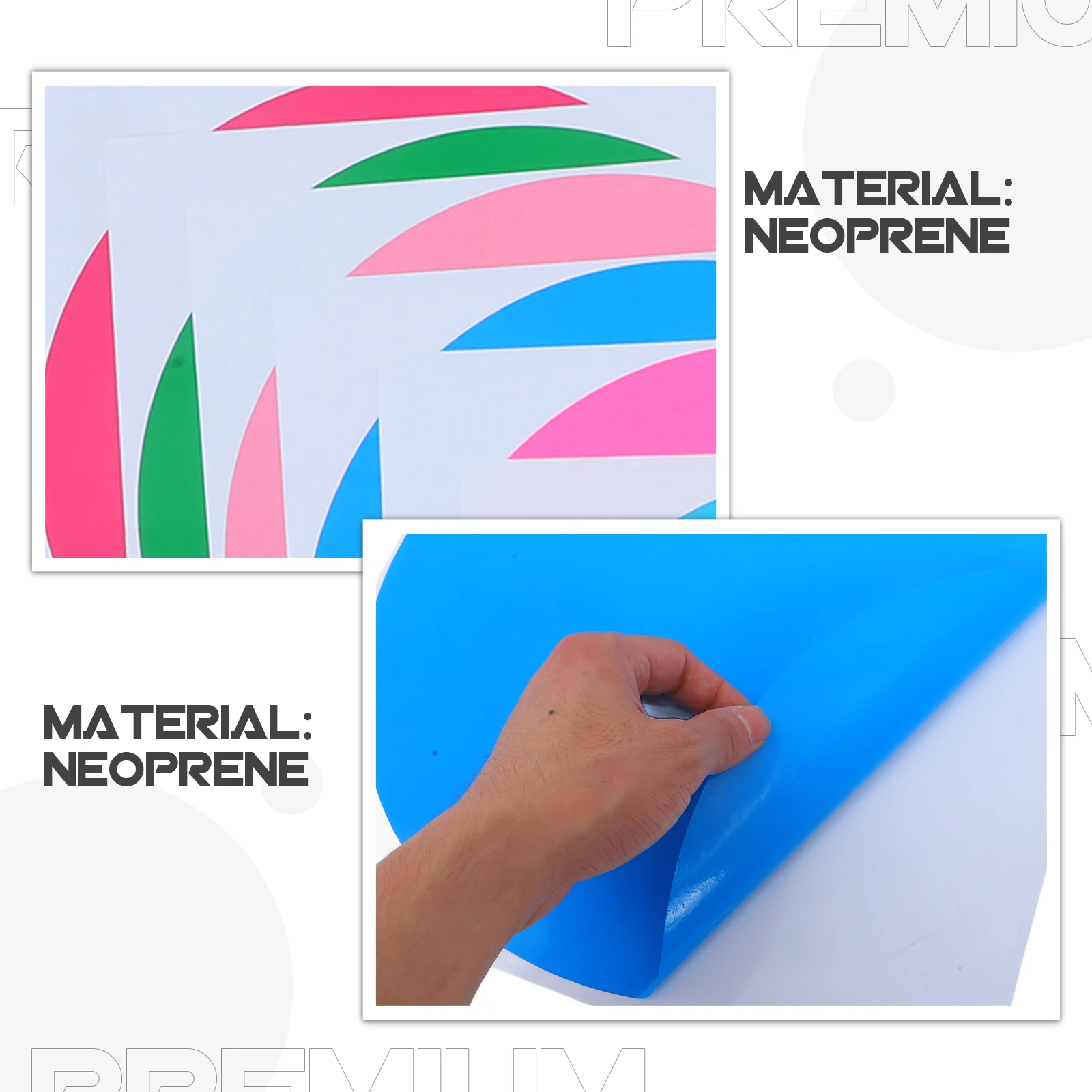 12 Sheets Self-adhesive Message Board Dry Erase Sticker Colored Stickers Dots Round Colorful Child