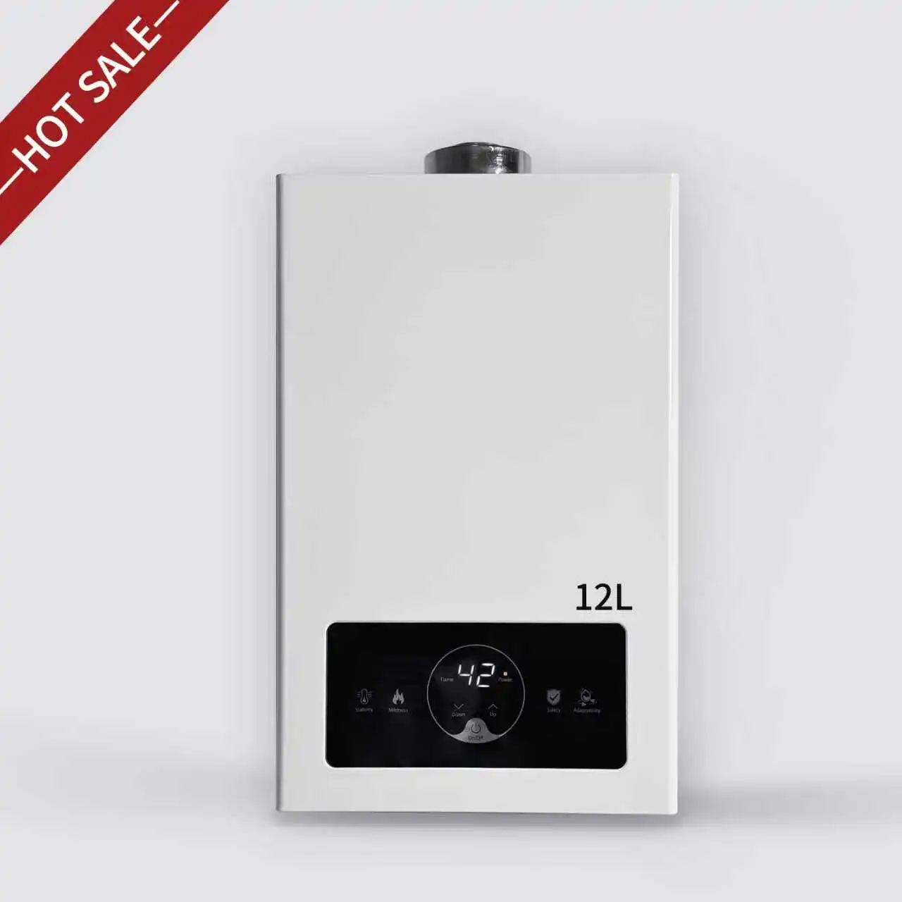 Temperature Maintaining Touch Screen Display Constant Temperature 12 Liter Gas Water Heater