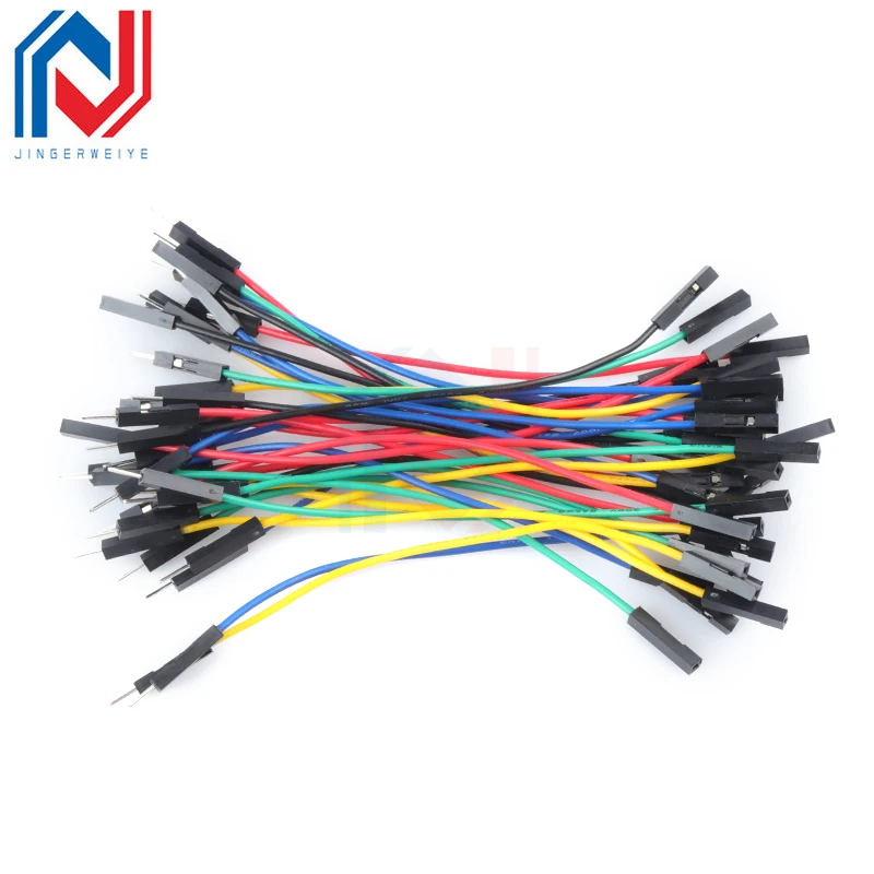10pcs Breadboard Dupont Cable For Arduino Line 2.54mm Male Female Dupont Jumper Wire 26AWG Cable DIY Electronic 1P Connector