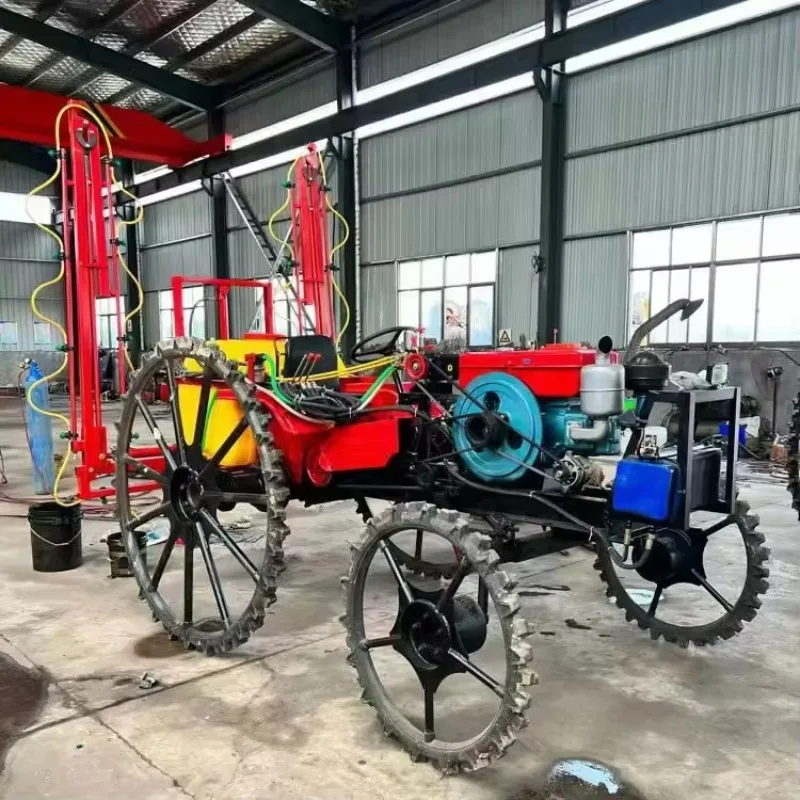 High Clearance Boom Sprayer With Stable Four Wheel Chassis For Commercial Farming Operations Reliable Factory Direct Sale