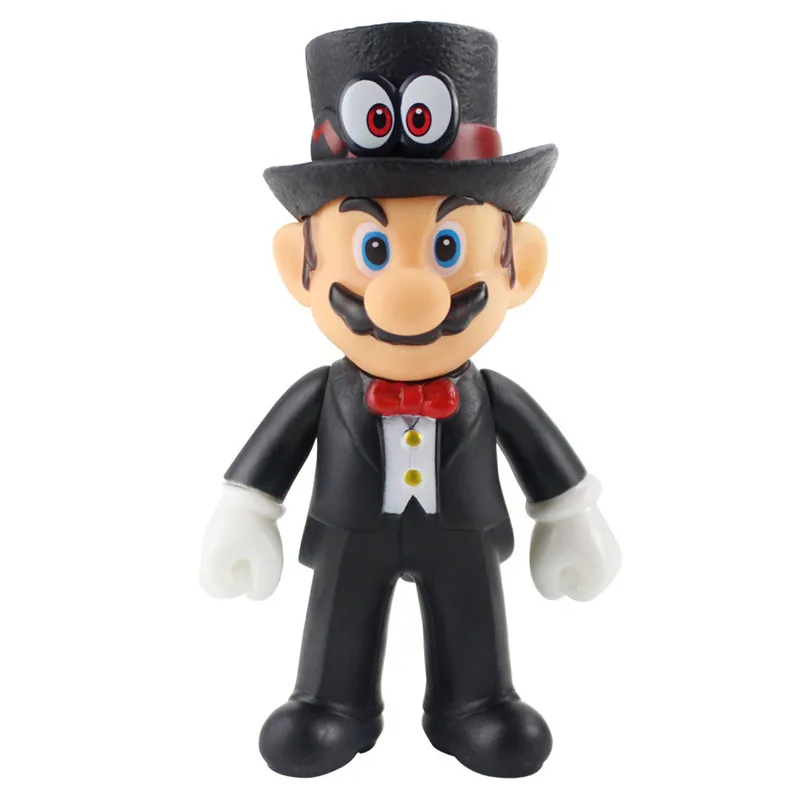 Figurines de Super Mario Bros Odyssey en PVC, Jouet d'Action, Modèle