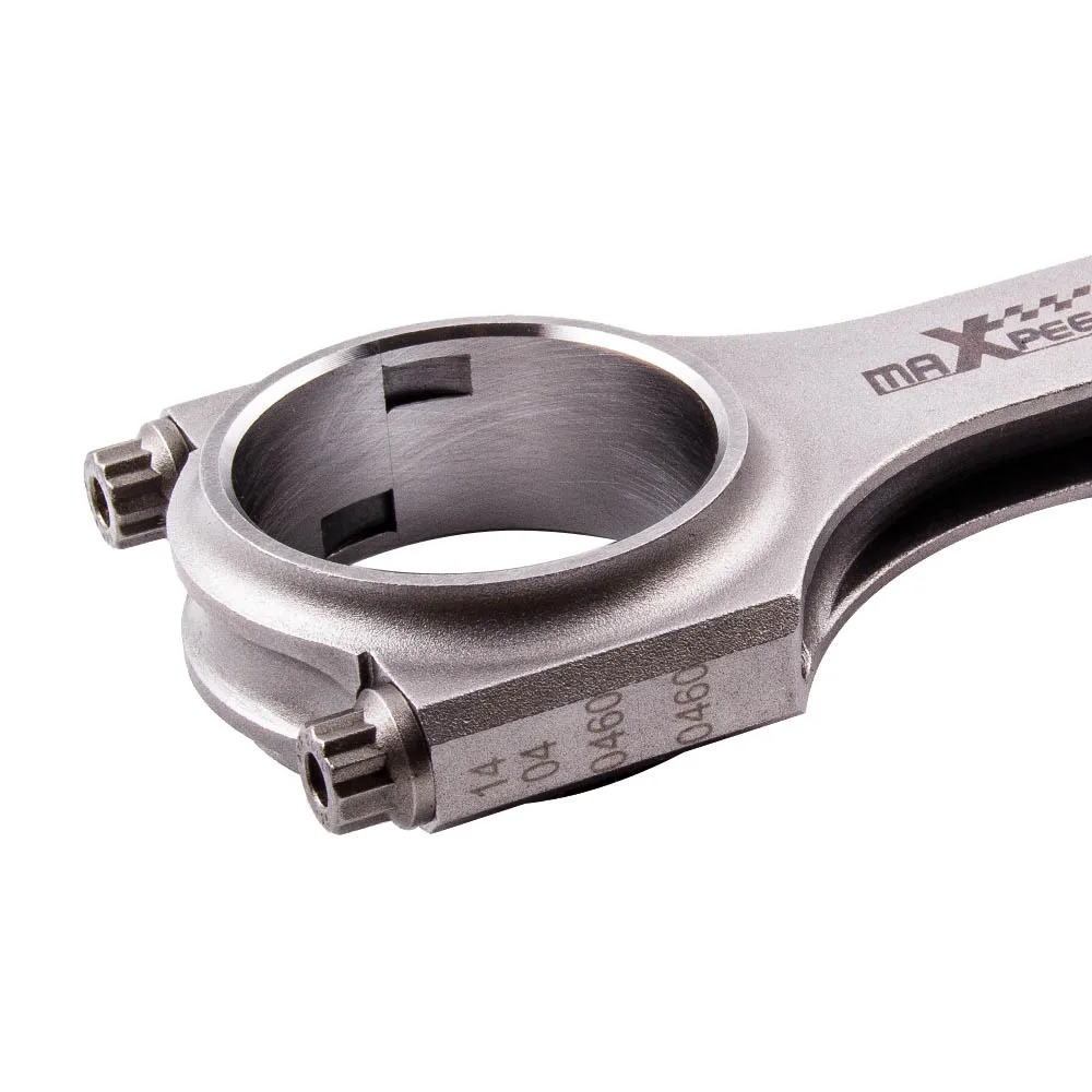 MaXpeedingrods H Beam Connecting Rods for BMW E34 M5 S38 B38 S38 3.8L 142.5mm view 5