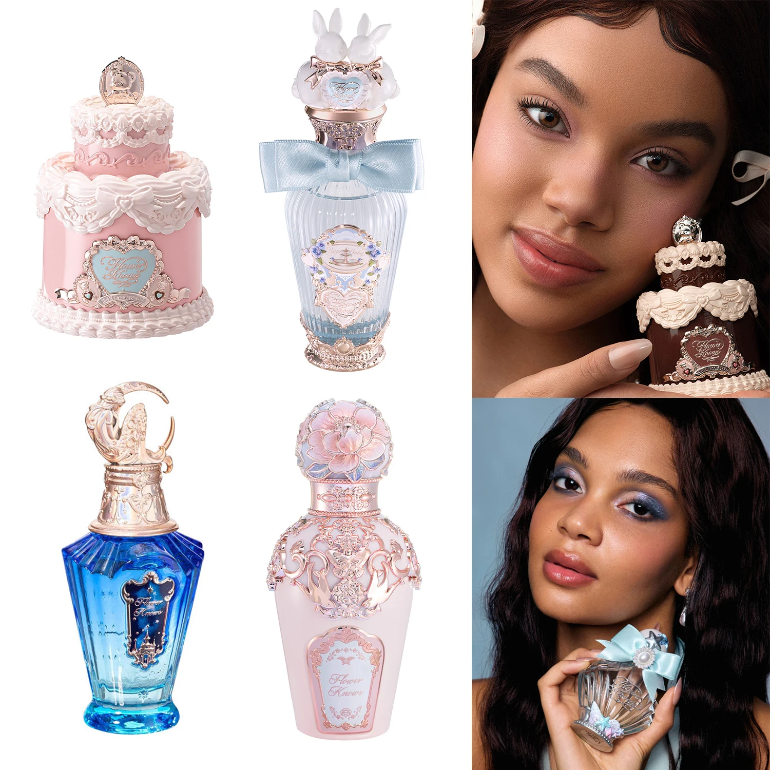 Flower Know Bunny Garden Series Perfume 2025 New Creamy Fruity Floral Honey Lemon Scent Long Lasting Fragrance For Women Girls