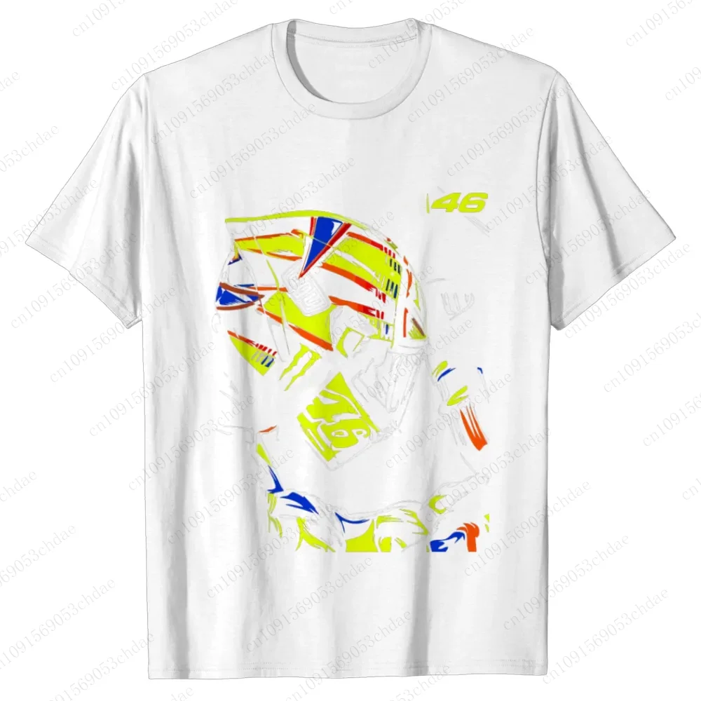 Vendita calda 2024 Estate Autunno Moto Tee Rossi Mens Street Fathion Style Moto gp T-shirt Traspirante Motociclista Allentato Tee