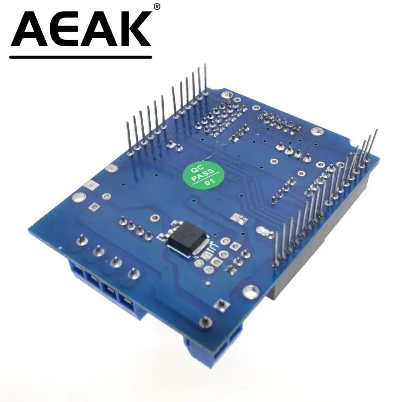 1pcs L298P PWM Speed Controller Dual High-Power H-brug Driver Bluetooth Interface L298P Motor Shield Board voor Arduino