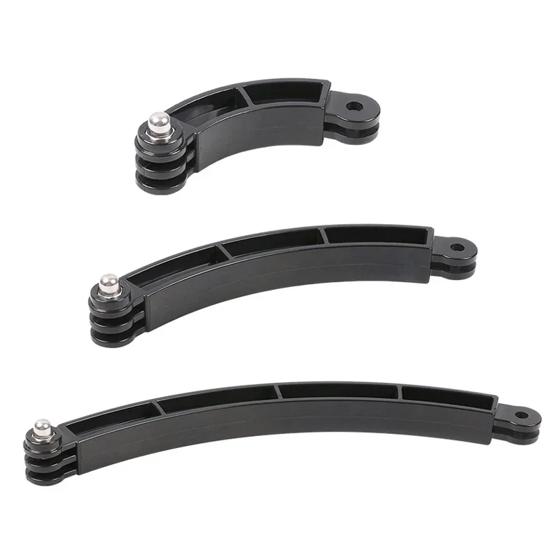 33 in 1 Helmet Extension Arm 3 Ways Motorcycle Helmet Bracket Adjustable rod set For GoPro Hero 8 7 6 5 4 Dji Osmo Action Camera