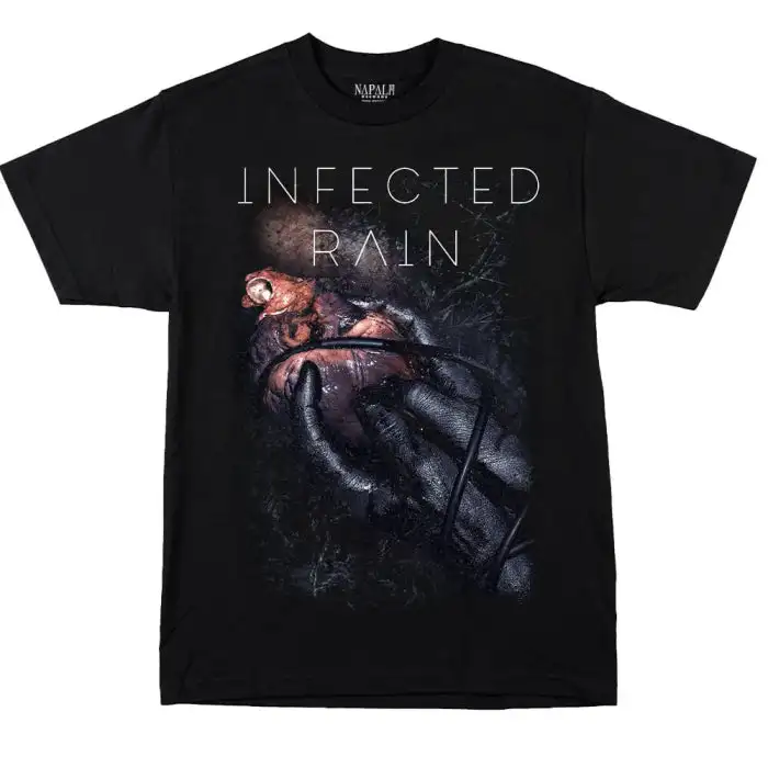 Infected Rain Endorphin Band T-Shirt 100% Cotton Graphic Tee Men Women Summer Streetwear Top