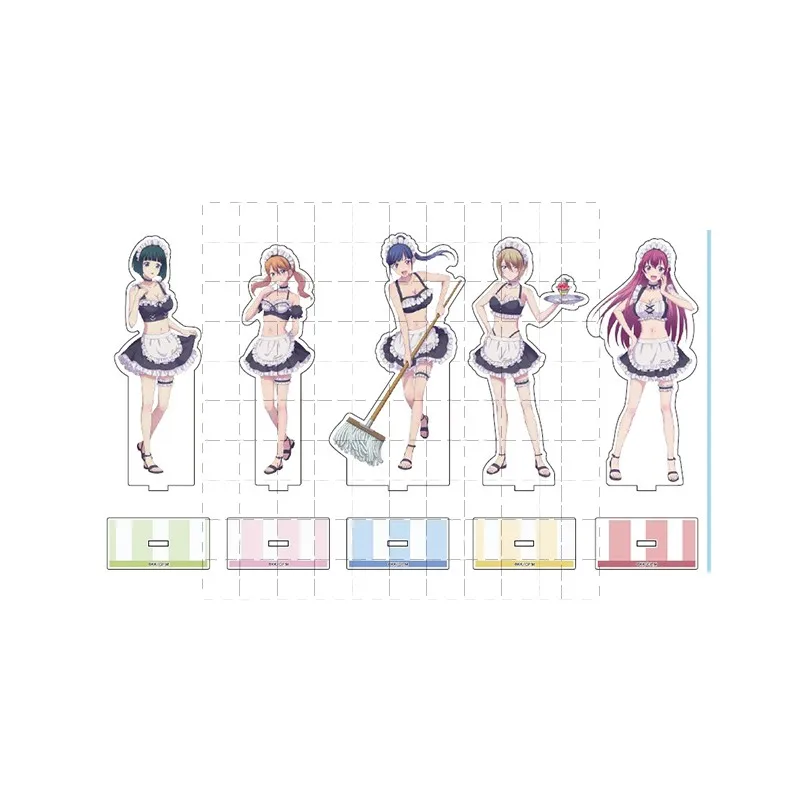 Игра Hououji Akane Ono Shiragiku Tsukishima Riho Makuzawa Ouka акриловая кукла-подставка аниме фигурка модель тарелка косплей игрушка для подарка
