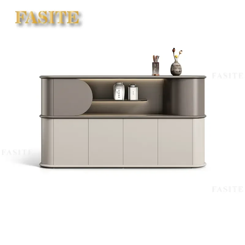 For Office Low Cabinet Data Archive Tea Printer Placement Storage Side File Locker Compact Multi-functional Space Saving