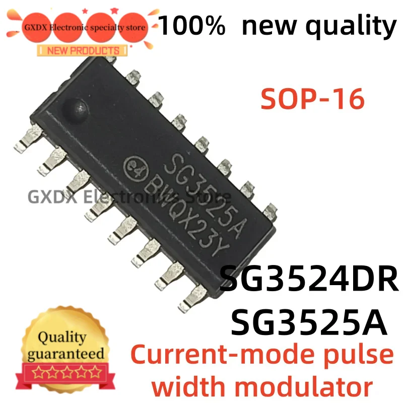 10-20 unidades/lote 100% nuevo quality SOP16 SG3524DR SG3524 SG3525A SG3525 SOP-16 Current-mode pulse width modulator In Stock