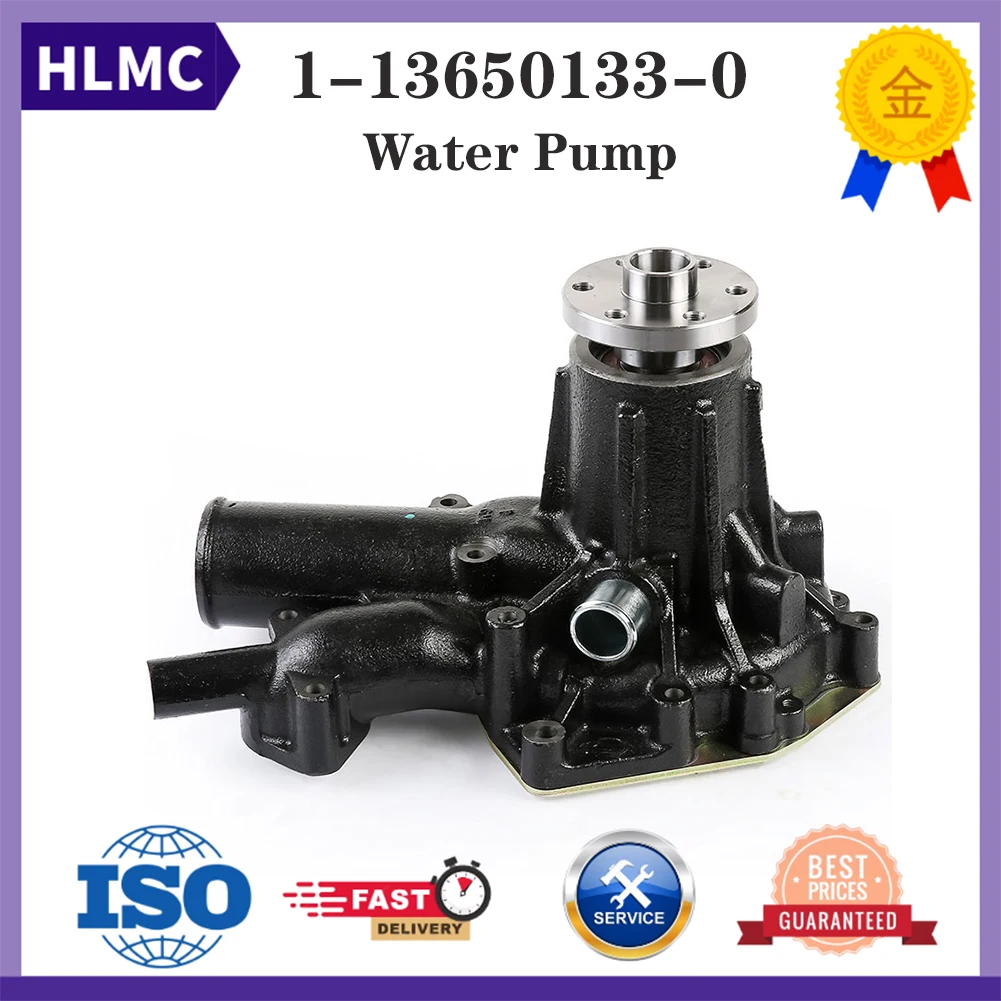 1-13650133-3 1-13650133-0 Water Pump ZX330 ZX350H ZX400W-3 ZX500W LX160-7 SCX400 ZW250 6HK1 Engine Wheel Loader LX130-7 LX160-7