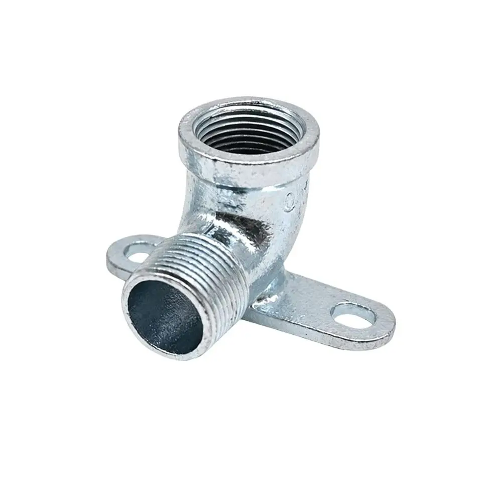 Malleable Cast Iron Wall Mount Pipe Fitting Threaded Connection 1/2