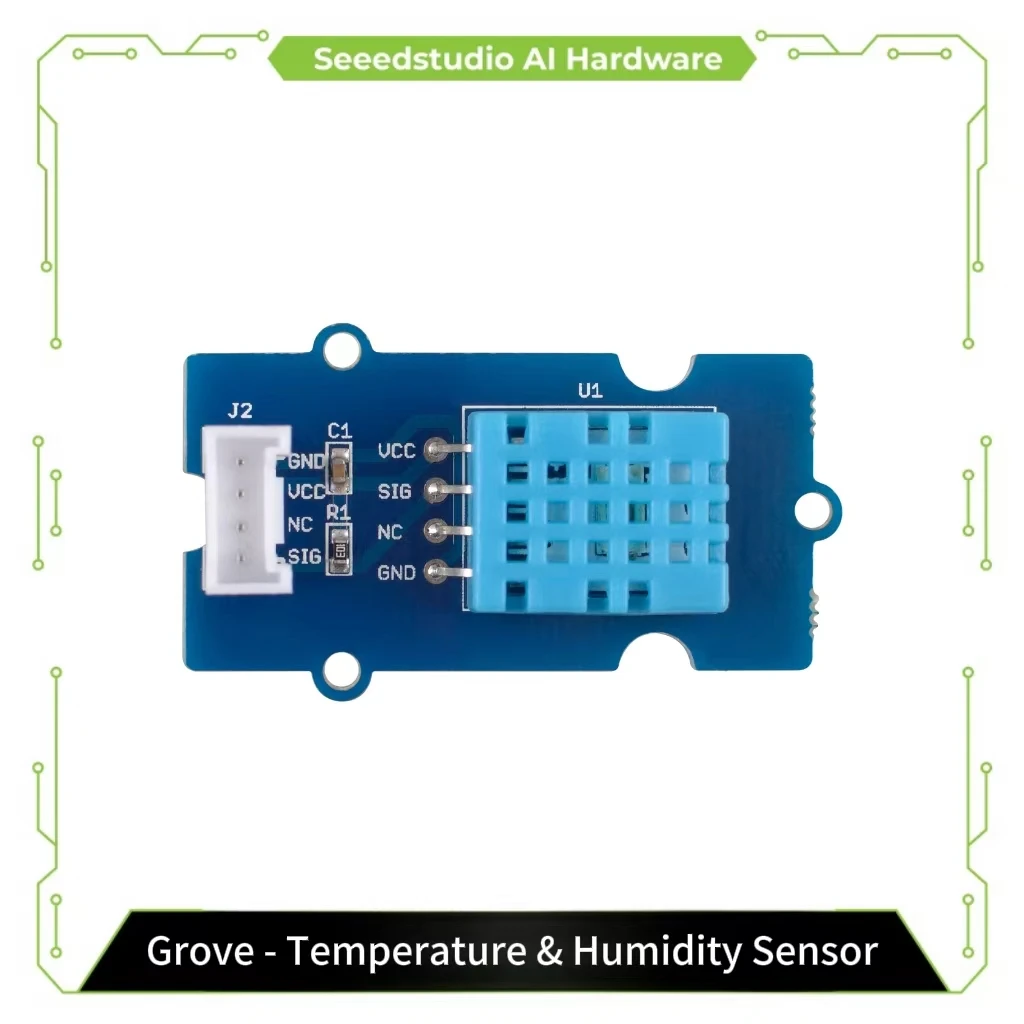 Grove DHT11 Sensor Temperatura Humedad – Medición Ambiental Digital - imagen 2