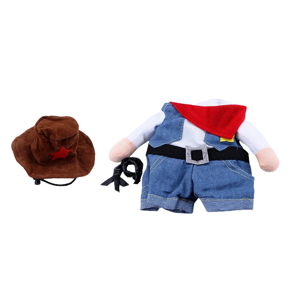 

1Set Cat Clothes Creative Pet Costume Funny Party Outfit Breathable Casual Outdoor Clothing Pet Costume Set Cat Clothes