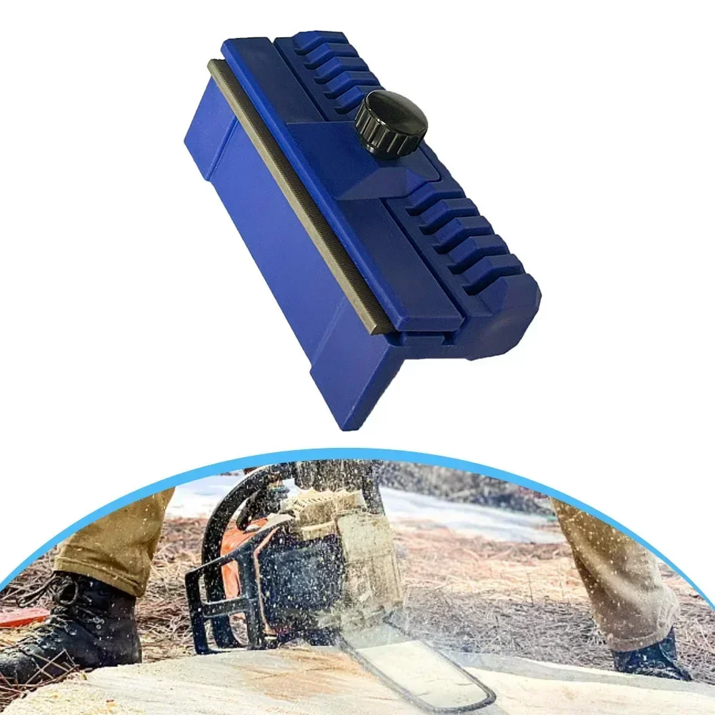 Chainsaw Bar Dressing Tool, Chainsaw Guide Bar Repair Alignment Tool Restores Rails To 90 Degree Angle Garden Tool Accessories
