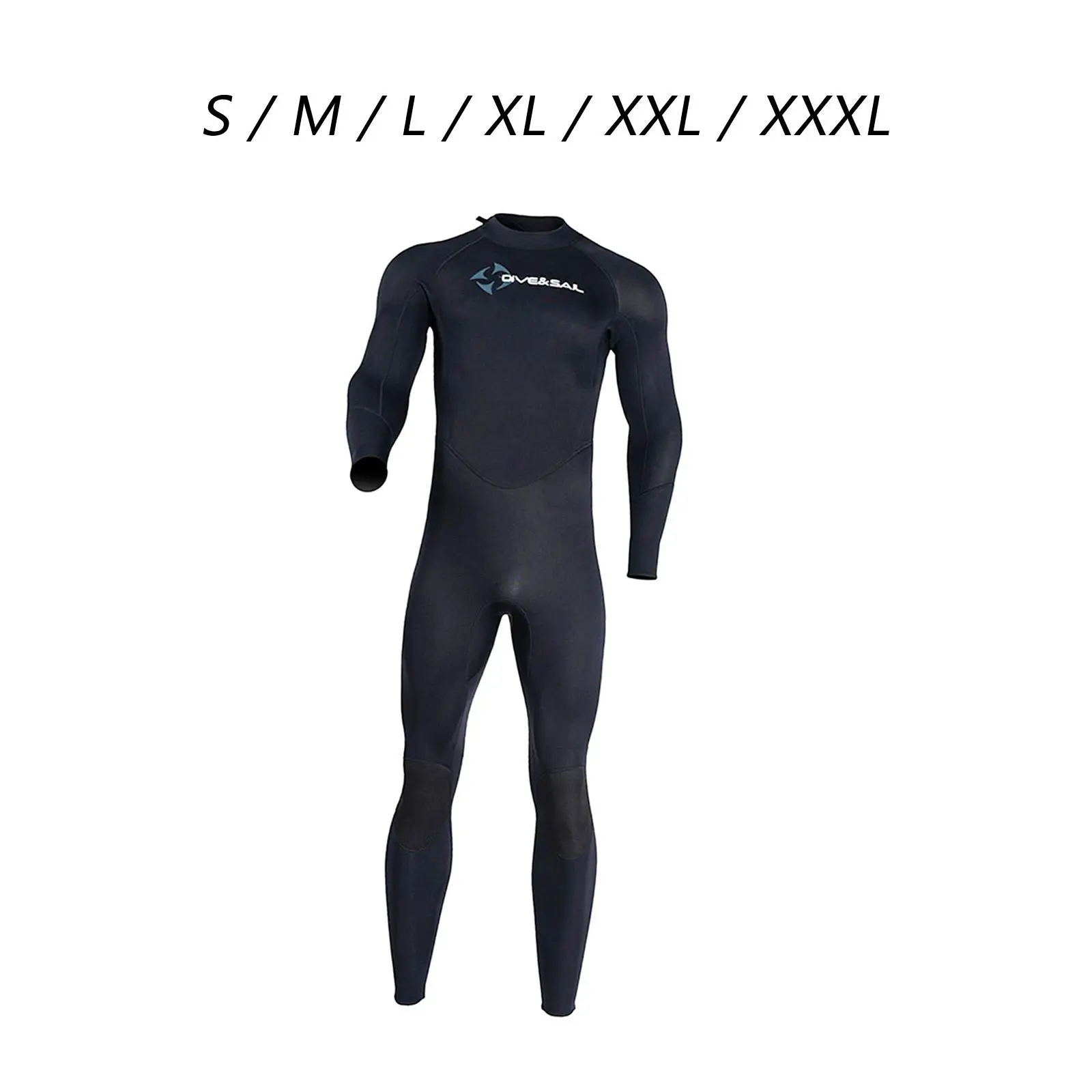 Mens Wetsuits 1.5mm Neoprene Wet Suit Back Zipper Water Resistant Diving Suit for Spearfishing Kayak Surfing Cold Water Canoeing