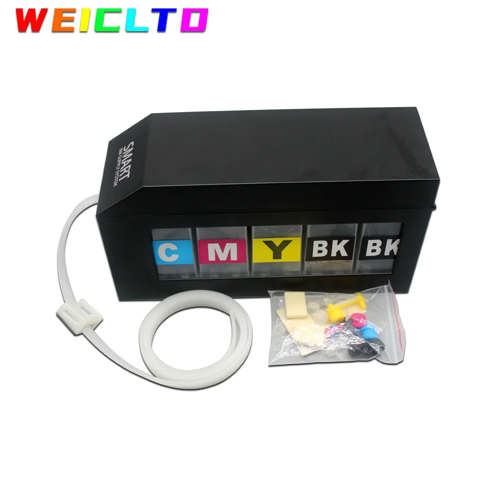 High Quality 4 or 5Color 250ML Ciss Tank for Epson HP Canon Brother Ricoh Roland Muto Printer DTF Transfer DTG DYE Pigment Ink