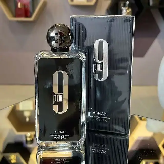 Perfume negro para hombre de 9pm, perfume ligero, perfume neutro para mujer, regalo de encanto persistente, fragancia duradera
