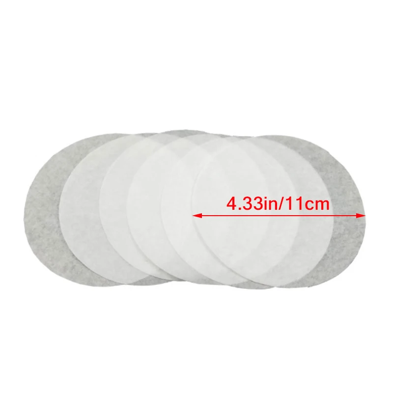 100Pcs 11CM Round Hamburger Pressure Meat Paper Oil Blotting Paper Oven Grill Sheet Patty Separation Paper Kitchen Tools
